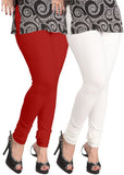 Western Wear Legging RED, WHITE